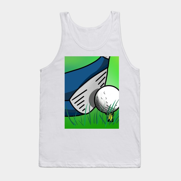 Fore! Tank Top by skrbly